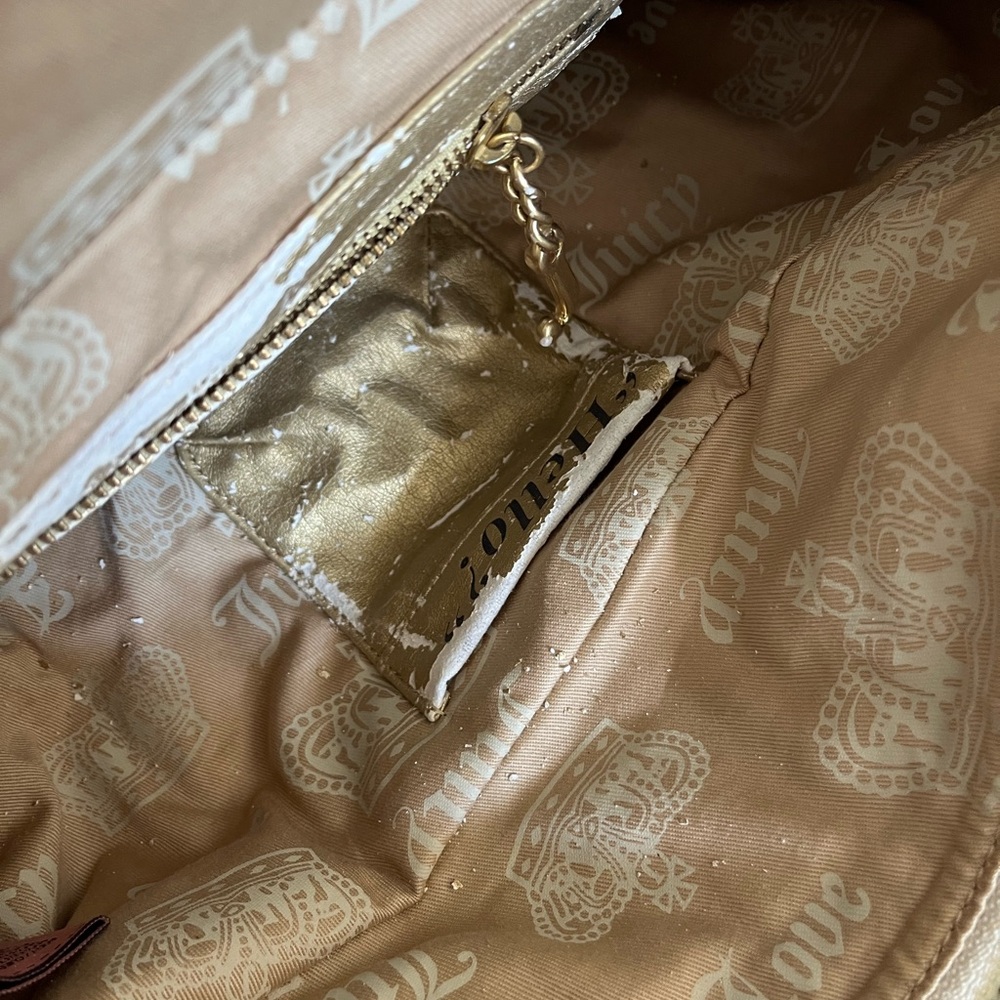 Y2K JUICY COUTURE Velour Bag - Picture 11 of 12